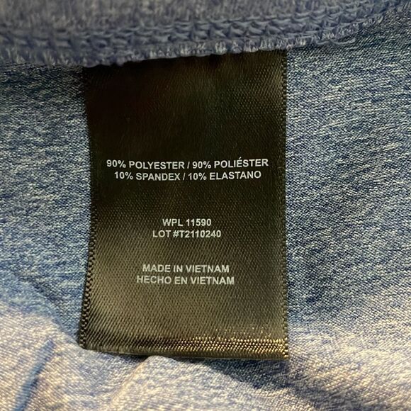 32 Degrees Cool Soft Sleep Lounge Pants Blue Knit Drawstring Pull-On L - Picture 7 of 8